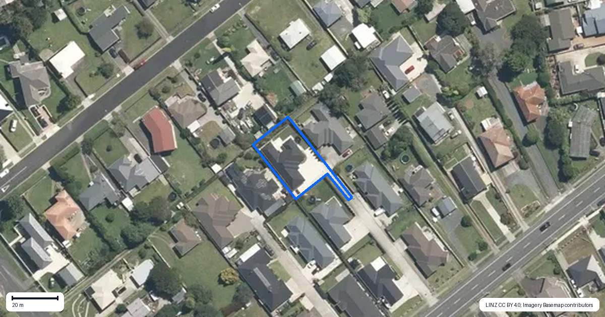 Property context map for 5/120 Puniu Road, Te Awamutu