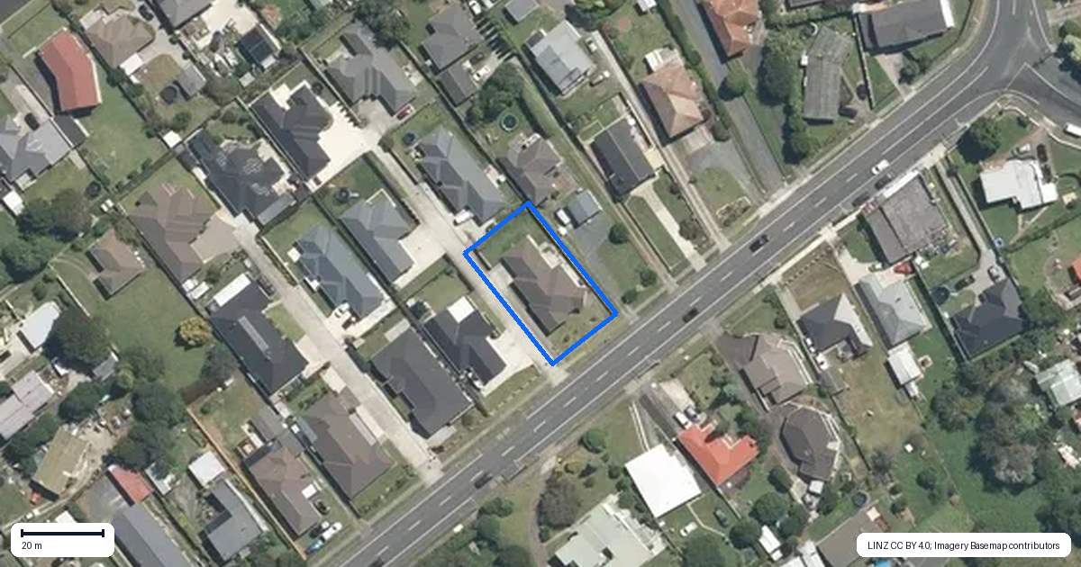 Property context map for 2/120 Puniu Road, Te Awamutu