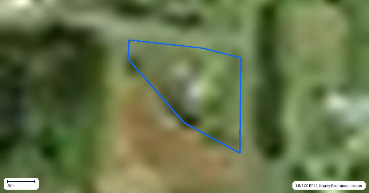 Property context map for 1 Glenwood Grove, Whatawhata, Hamilton