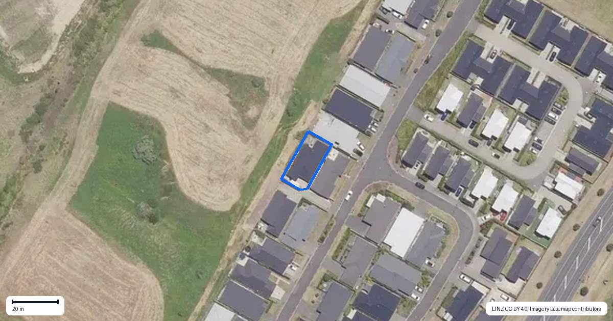 Property context map for 40 Franks Way, Papamoa Beach, Papamoa