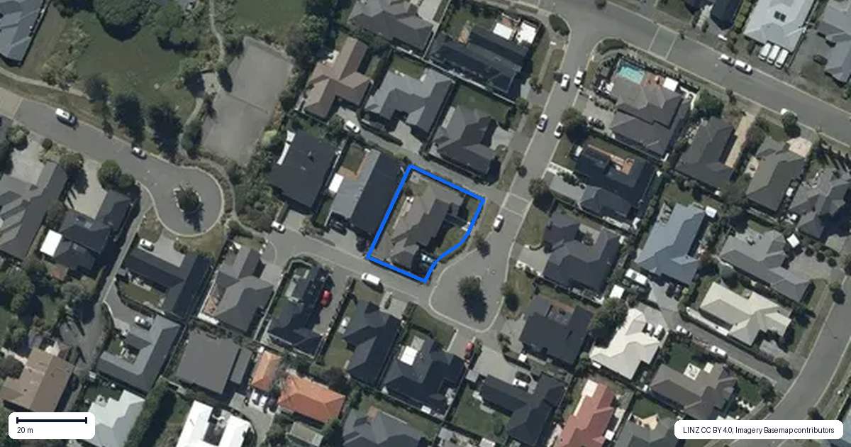 Property context map for 10 Sorrel Gate, Halswell, Christchurch