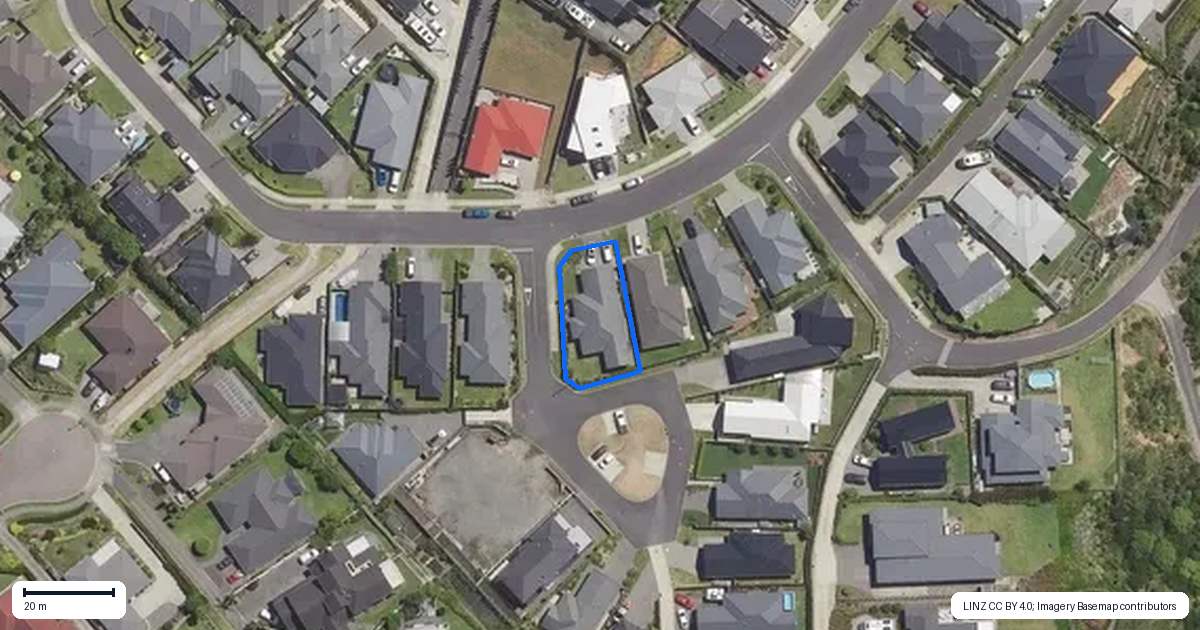 Property context map for 63 Bert Wall Drive, Omokoroa