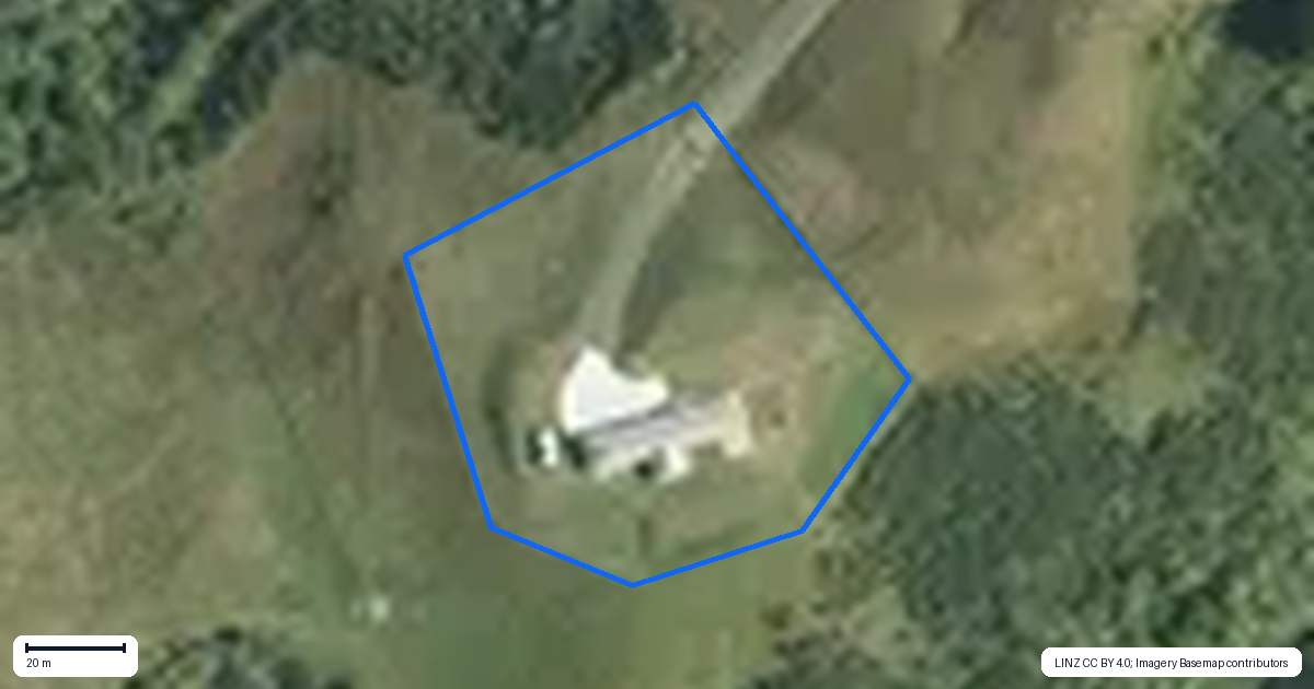Property context map for 122D Medhurst Road, Mangatawhiri