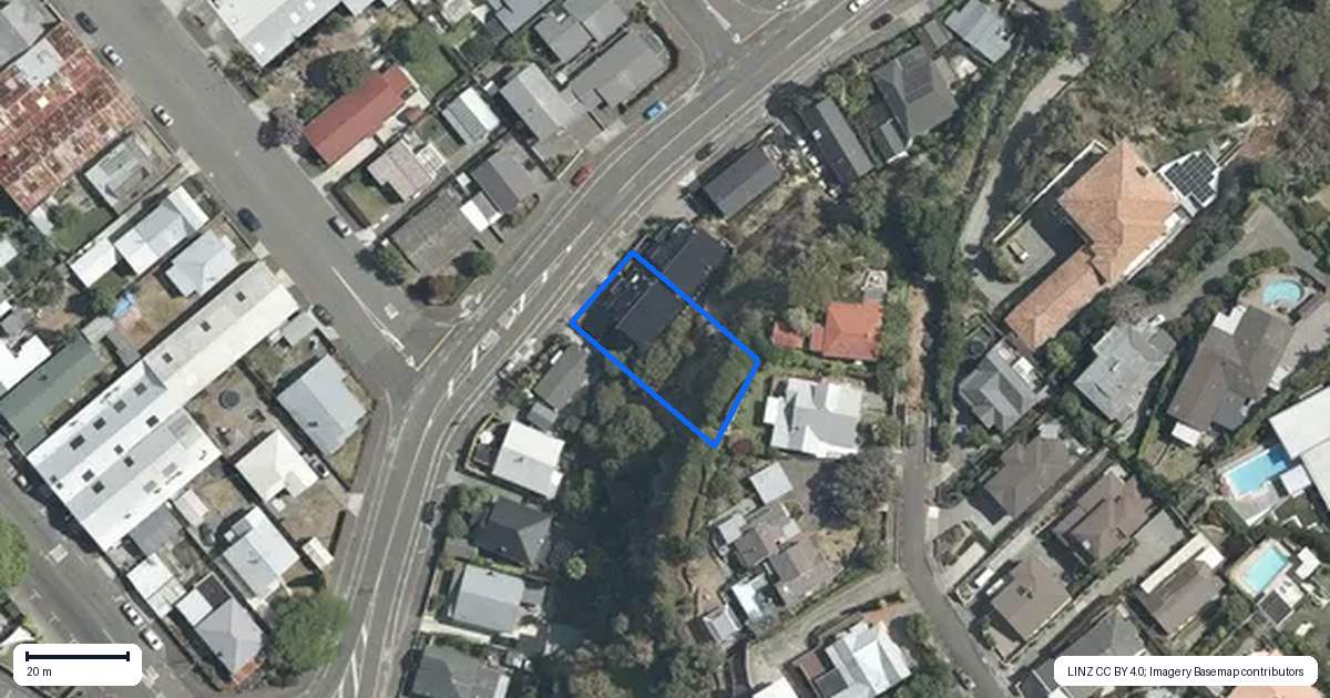 Property context map for 142 Battery Road, Ahuriri, Napier