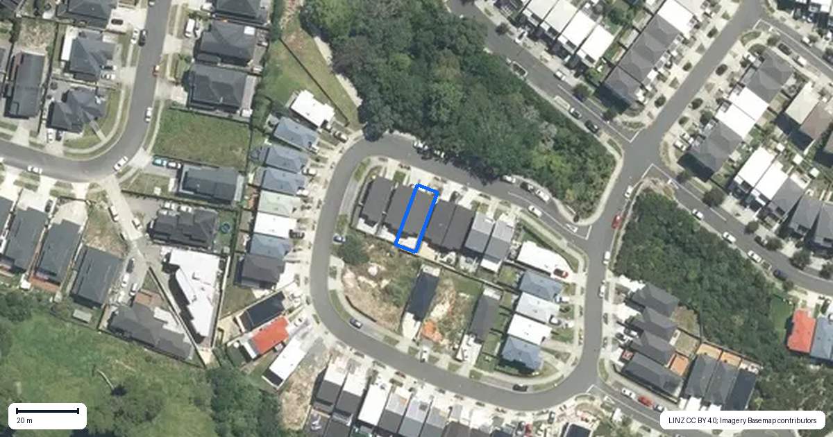Property context map for 69 Joseph Street, Flat Bush, Auckland