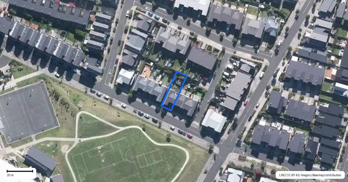 Property context map for 12 Onekiritea Road, Hobsonville, Auckland