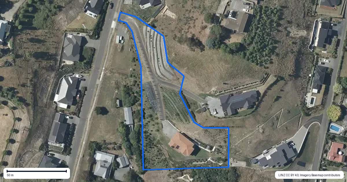Property context map for 4 Ridgeway Terrace, Taradale, Napier