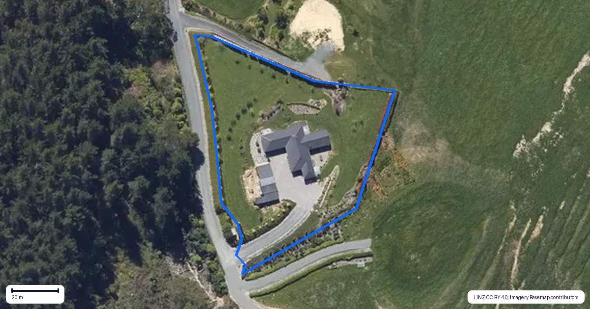 Property context map for 169 Dominion Road, Mahana, Upper Moutere