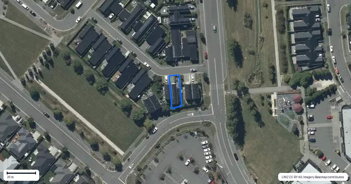 Property context map for 5 Lazarus Lane, Halswell, Christchurch