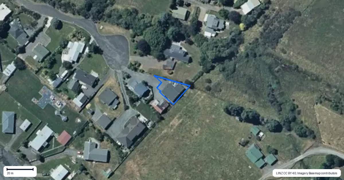 Property context map for 20C Manuka Street, Ohakune