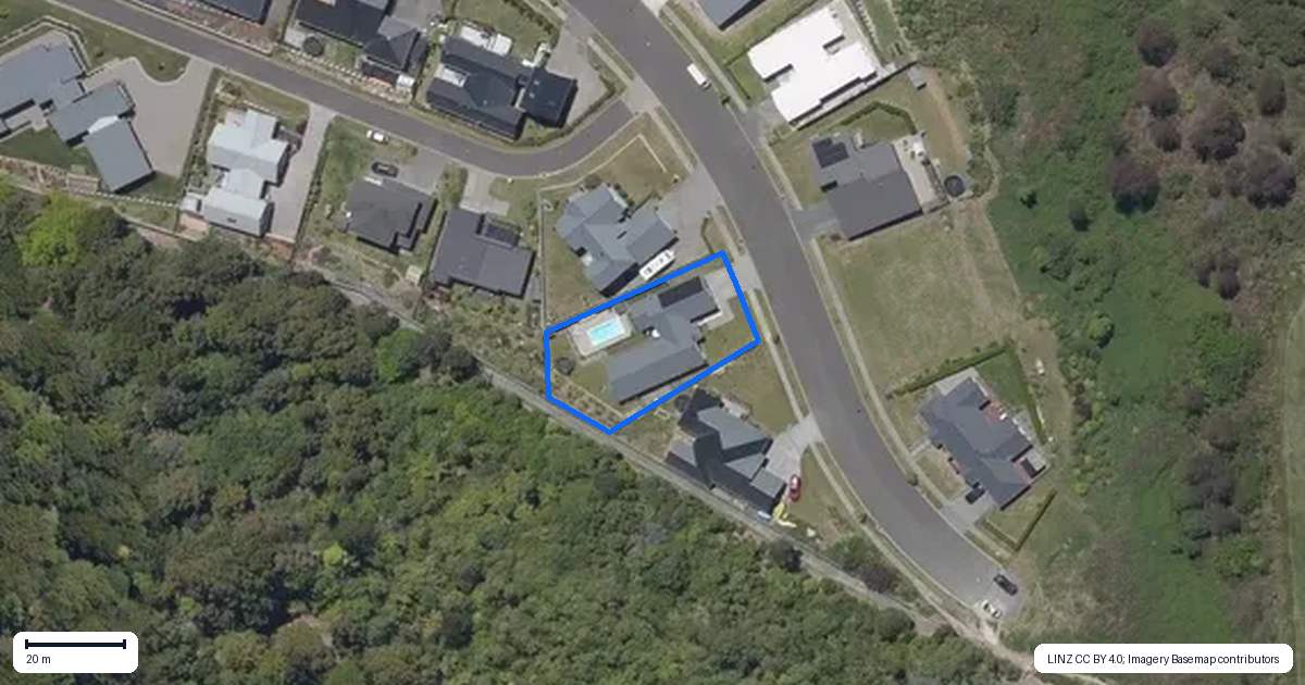 Property context map for 46 Botanical Heights Drive, Waipahihi, Taupo