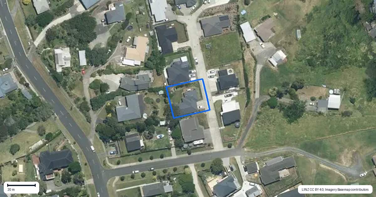 Property context map for 3 Lewann Lane, Helensville