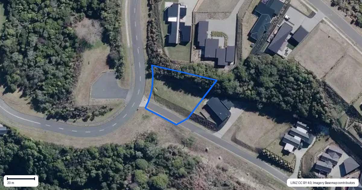 Property context map for 1 Sparrowhawk Way, Kinloch, Taupo