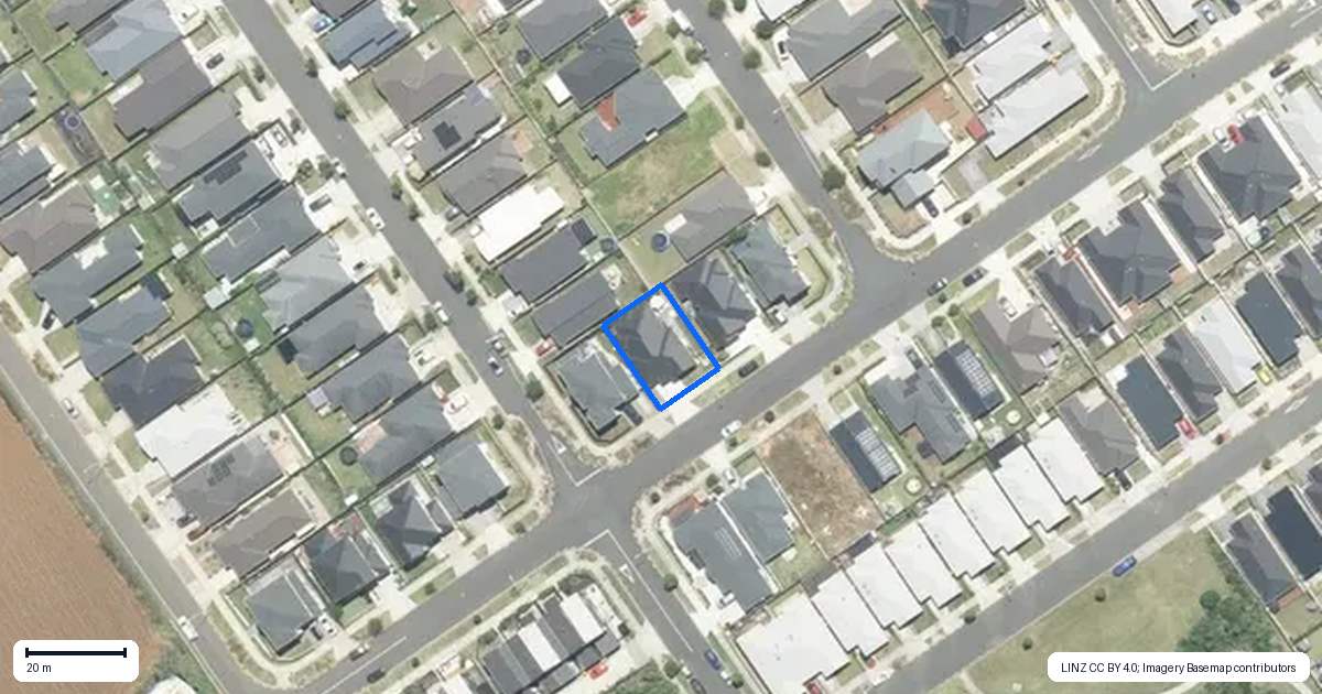 Property context map for 10 Hemopo Street, Pukekohe