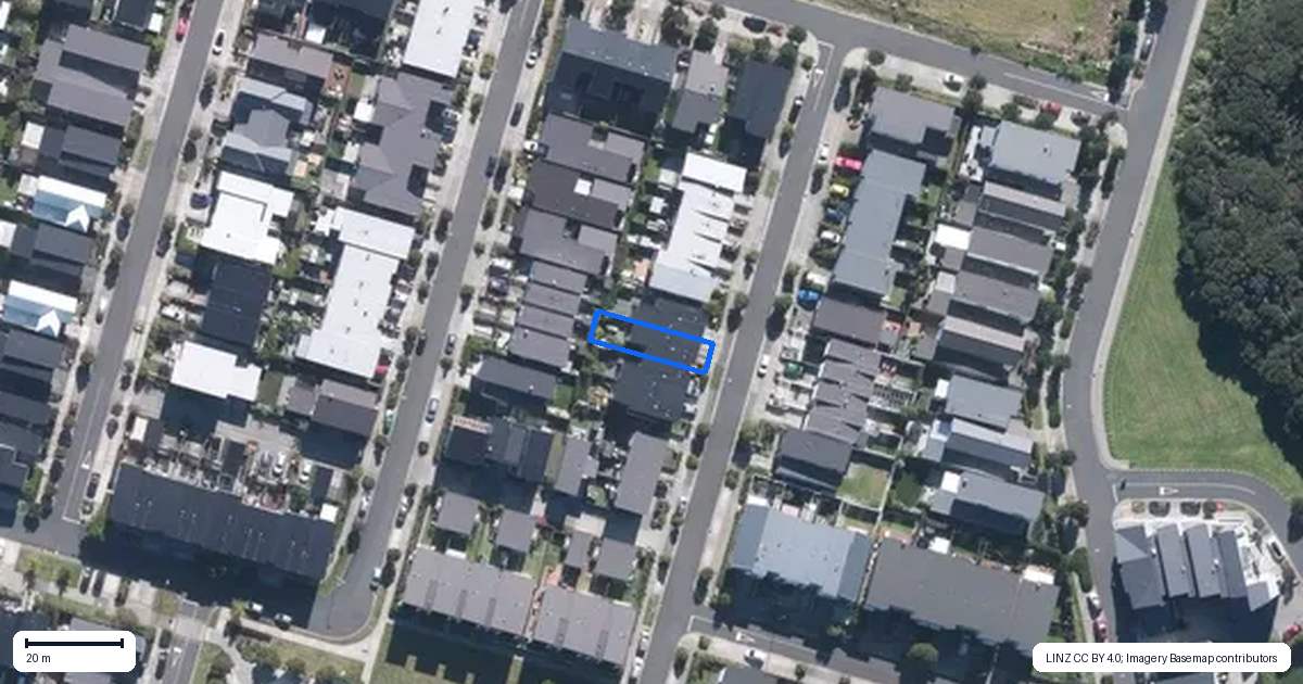 Property context map for 14 Spotted Dove Road, Hobsonville, Auckland
