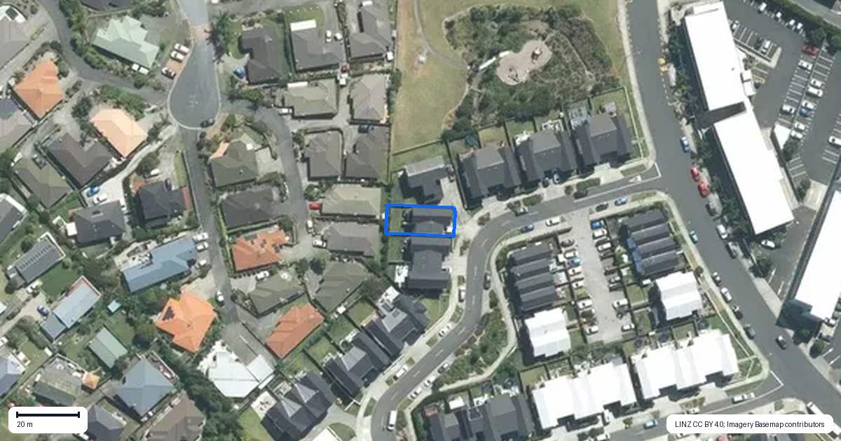 Property context map for 16 Seafarer Crescent, Stanmore Bay, Whangaparaoa