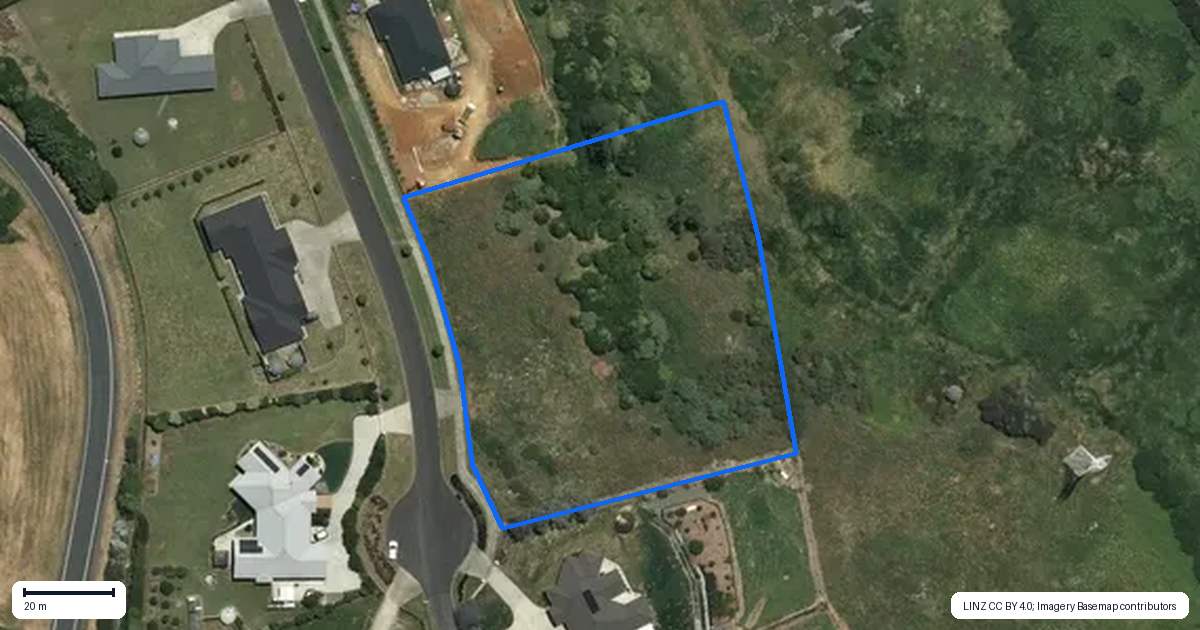 Property context map for 57 Te Ara Aukati Terrace, Pokeno