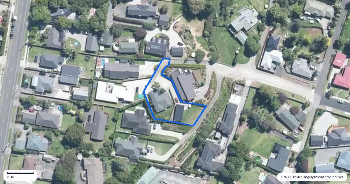 Property context map for 24 Mareretu Avenue, Patumahoe, Pukekohe