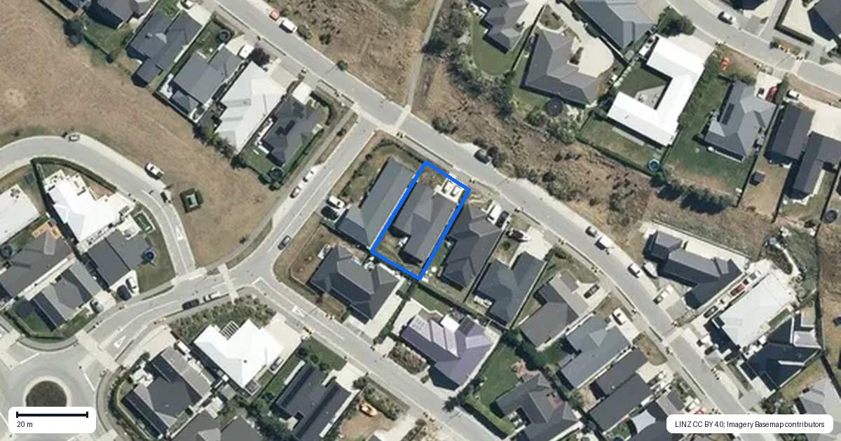 Property context map for 23 Peterley Road, Lower Shotover, Queenstown