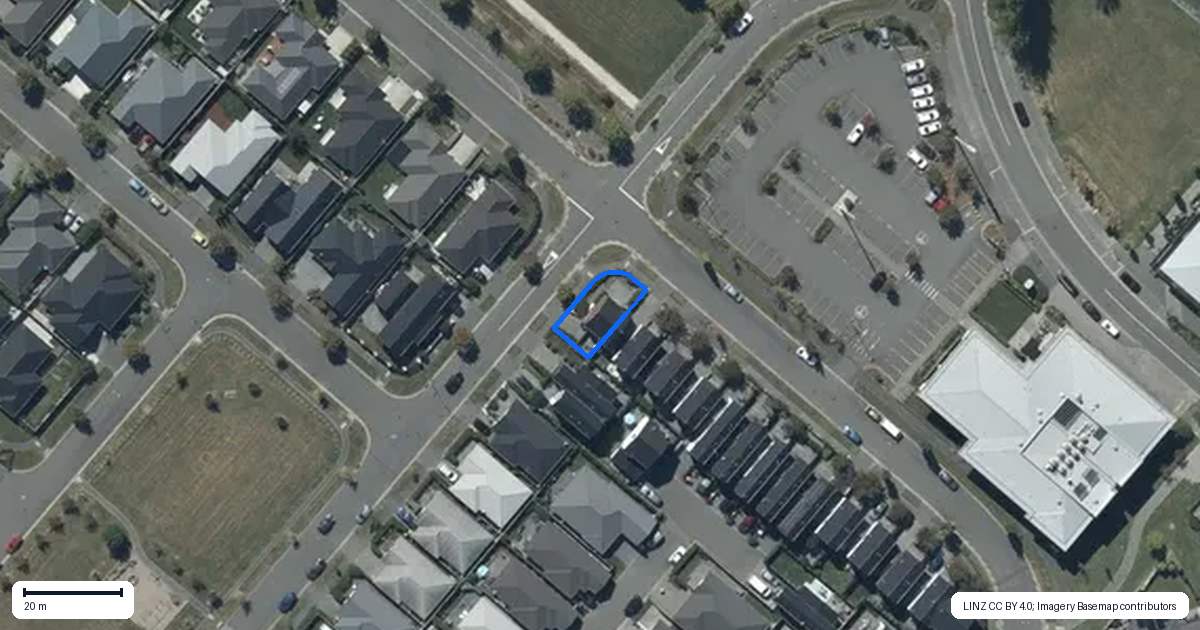 Property context map for 1 Noodlum Way, Halswell, Christchurch