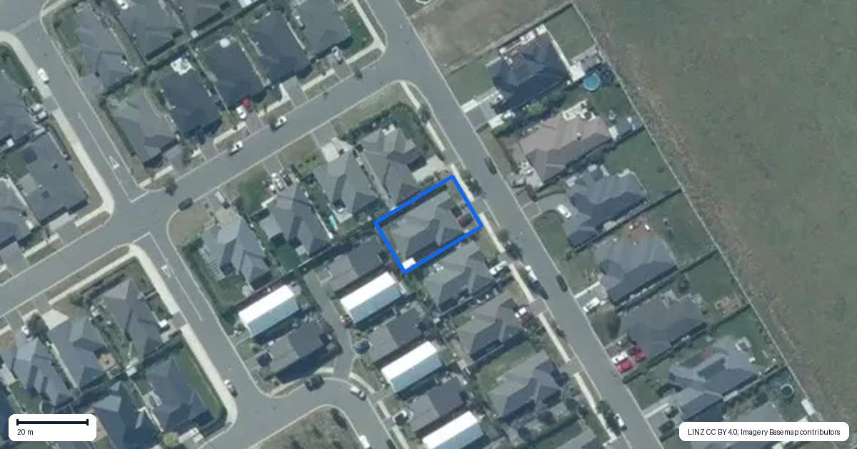 Property context map for 26 Thames Drive, Rolleston