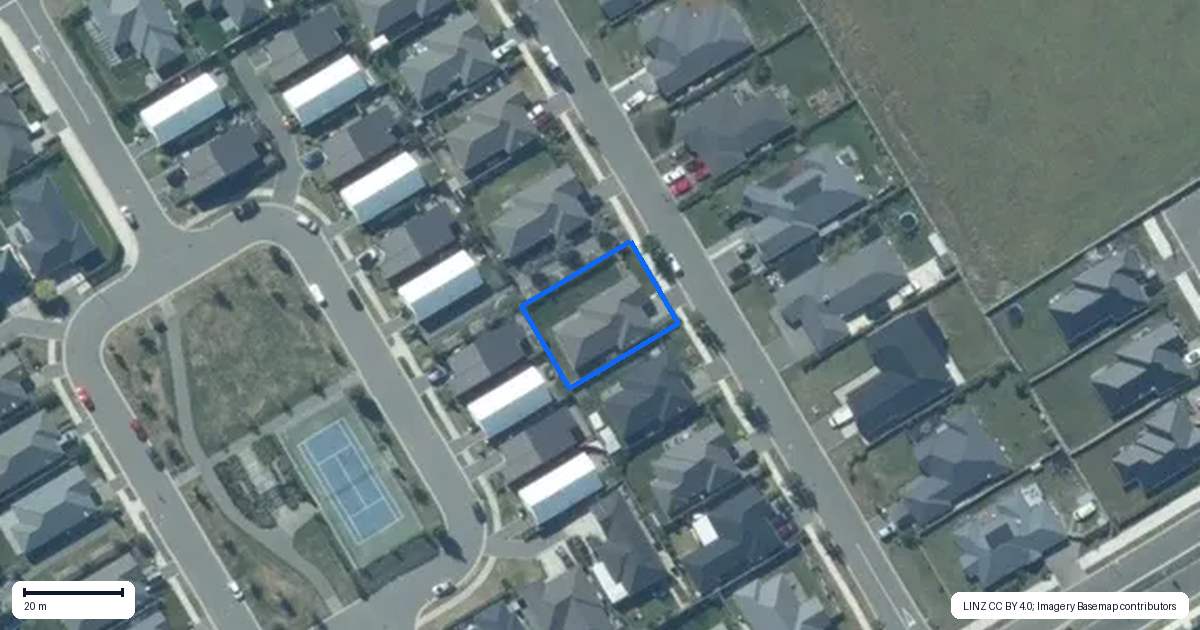 Property context map for 34 Thames Drive, Rolleston