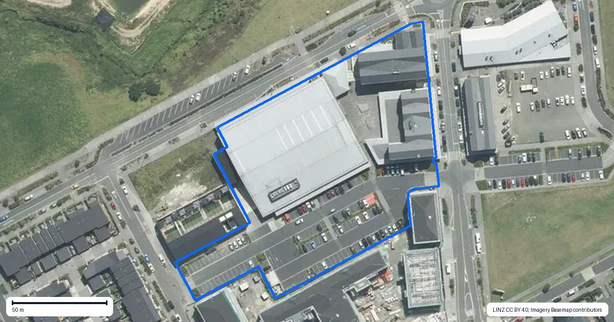 Property context map for 305/167 Glenvar Ridge Road, Long Bay, Auckland
