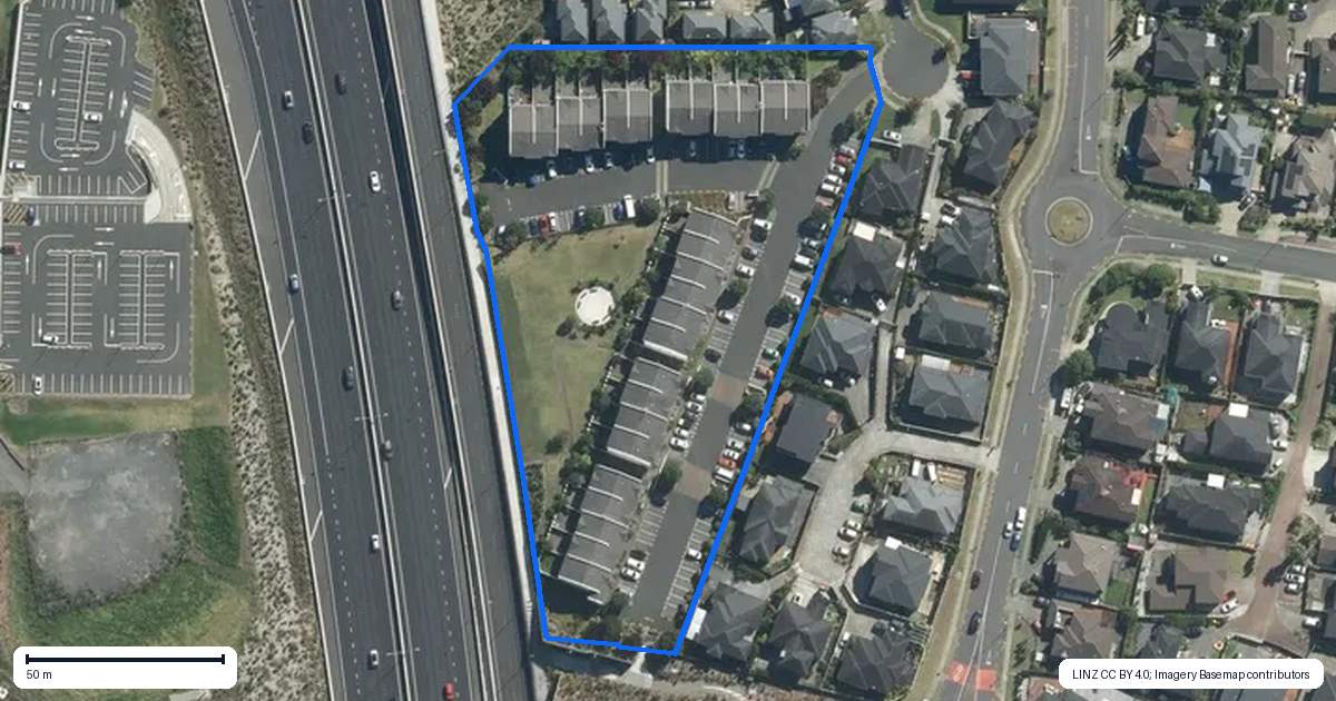 Property context map for D9/60 Masons Road, Oteha, Auckland