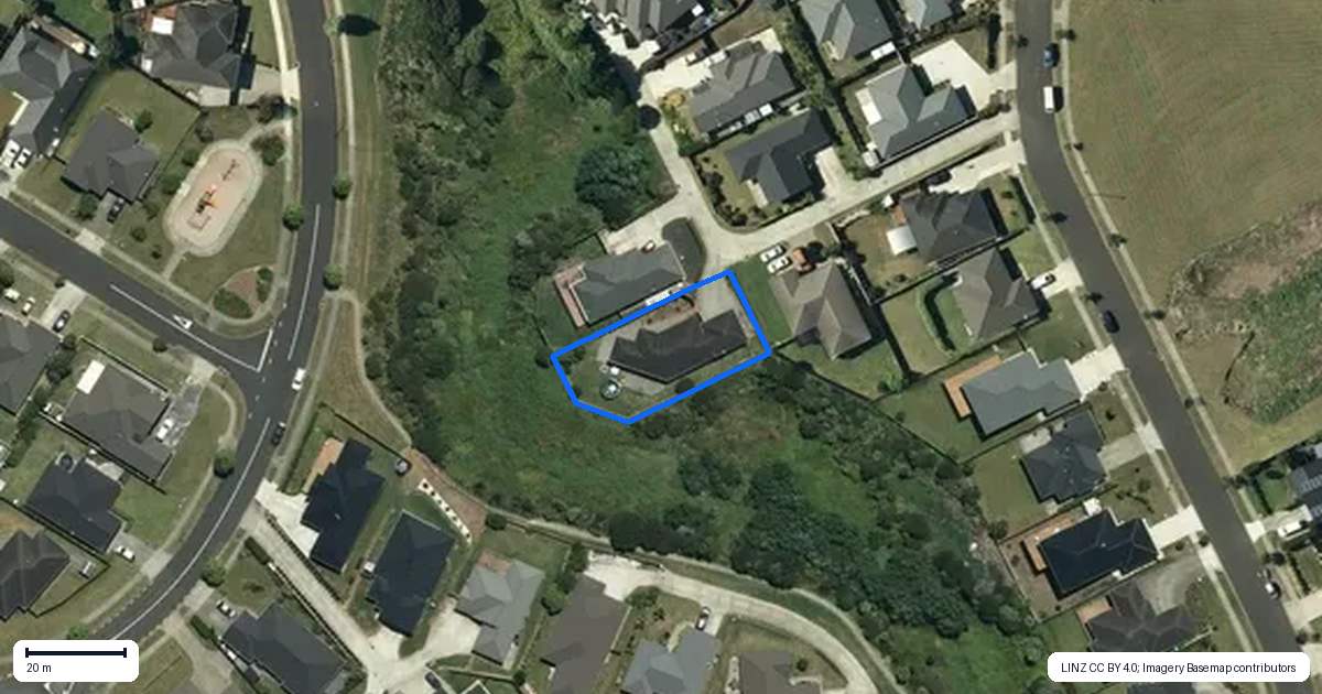 Property context map for 31B Helenvale Crescent, Pokeno