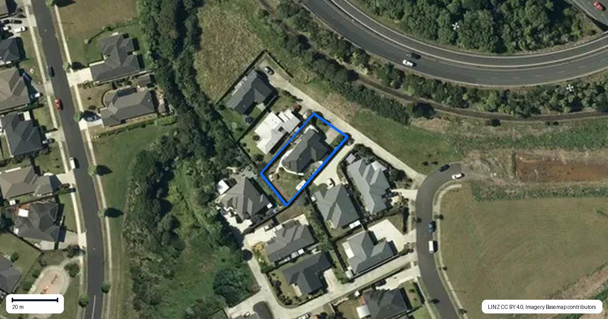 Property context map for 37B Helenvale Crescent, Pokeno
