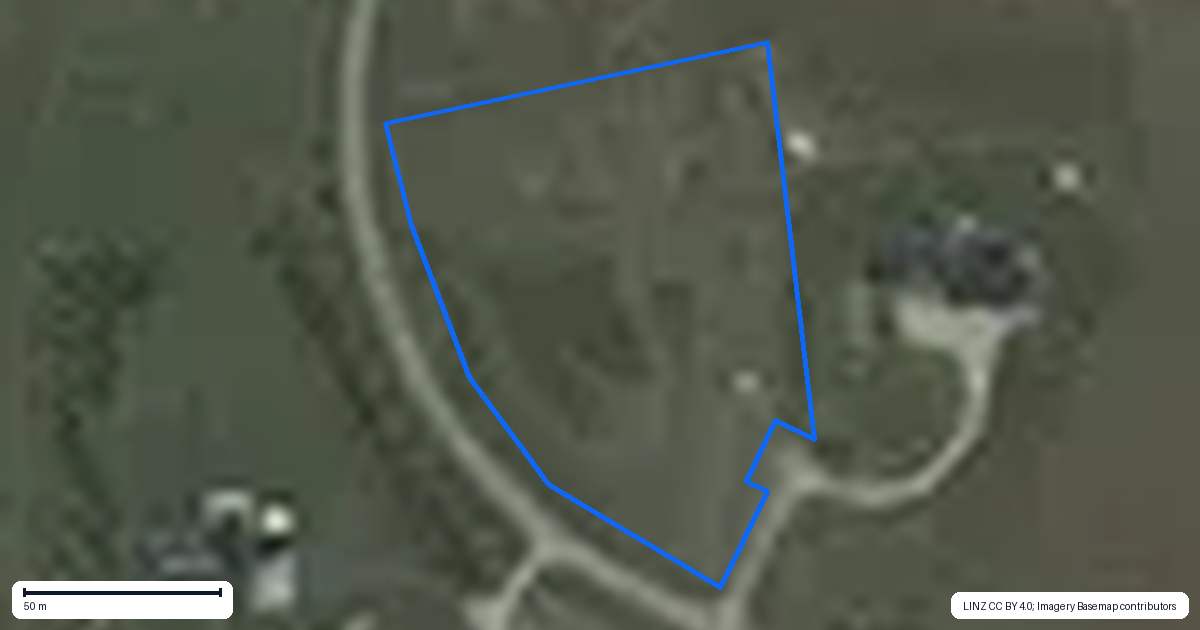 Property context map for 16 Little Orchard Way, Wanaka