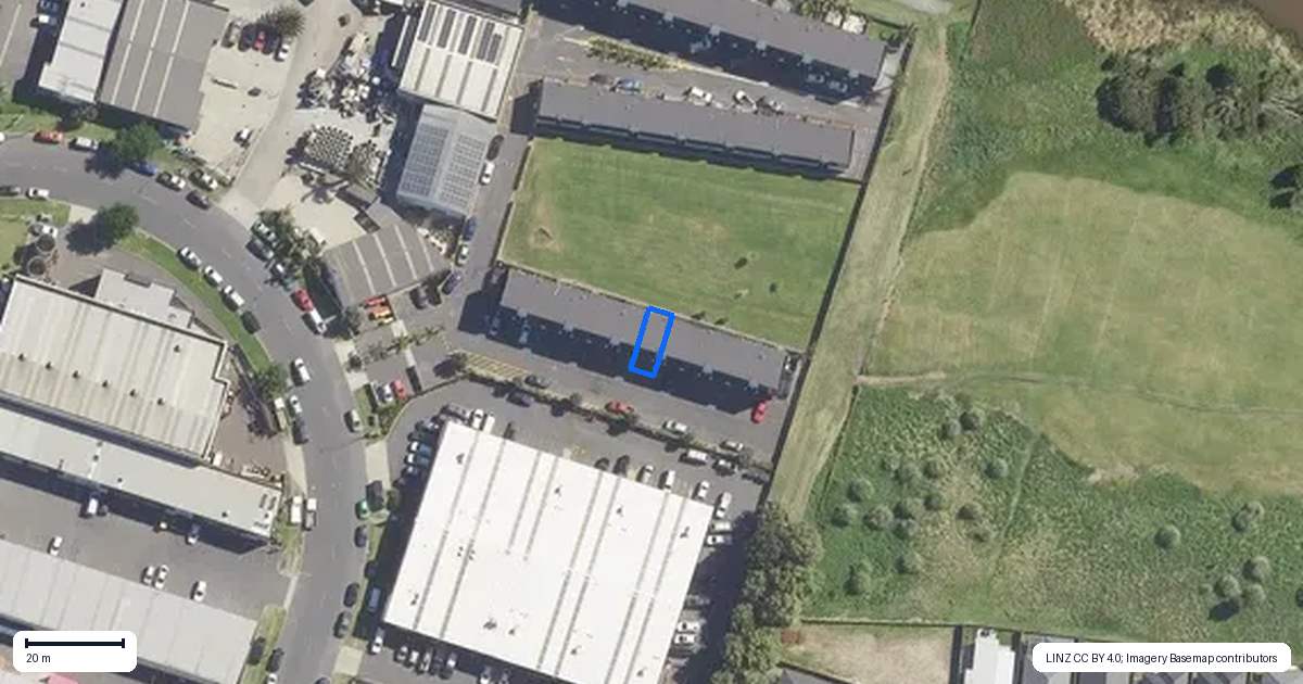 Property context map for 7/18 Ashley Place, Papamoa Beach, Papamoa