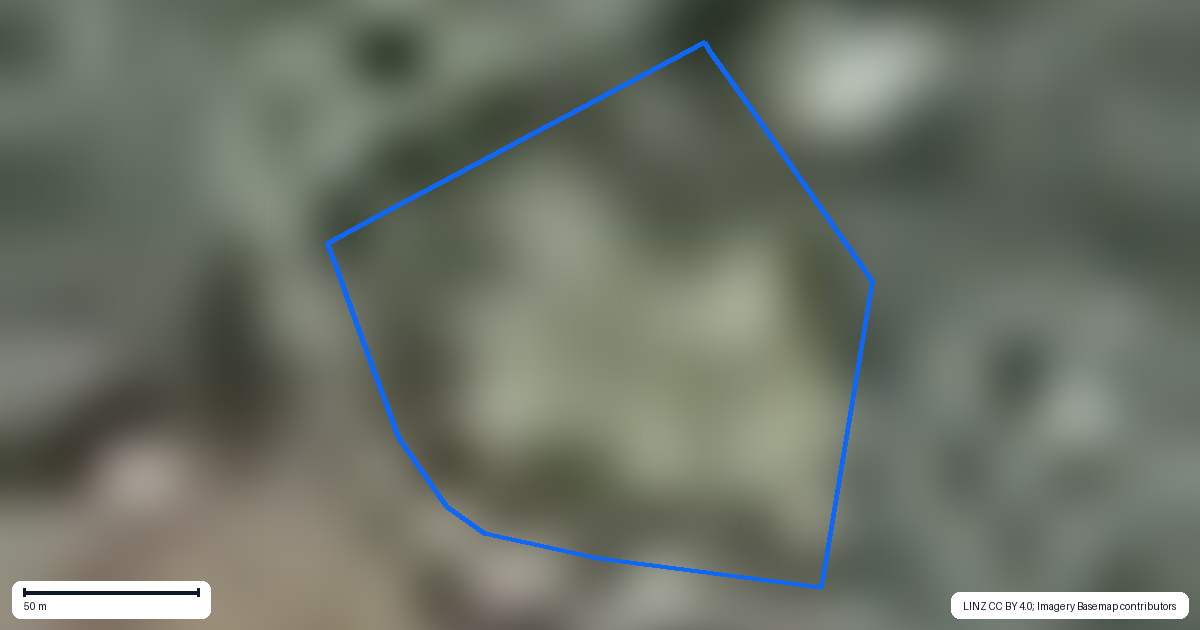 Property context map for 8/133 Matapuna Road, Horopito, Raetihi