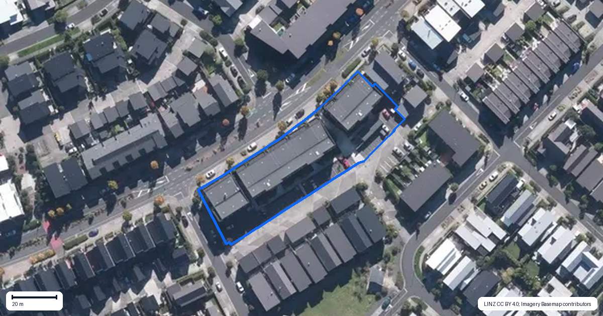 Property context map for 12/169 Hobsonville Point Road, Hobsonville, Auckland