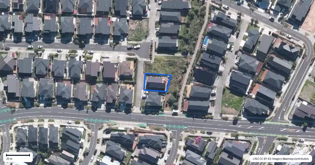 Property context map for 39 Craigs Way, Hobsonville, Auckland