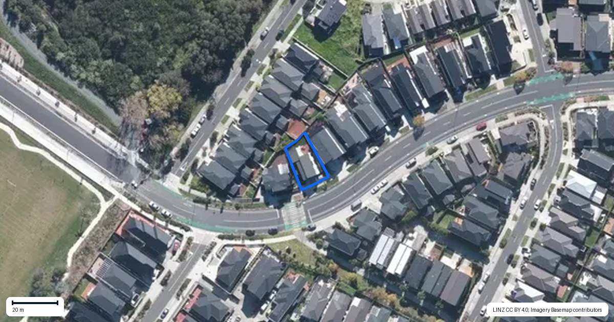 Property context map for 77 Craigs Way, Hobsonville, Auckland