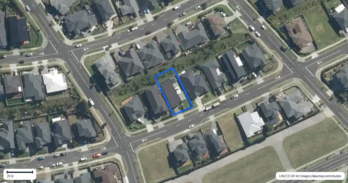 Property context map for 121 Colonial Drive, Silverdale