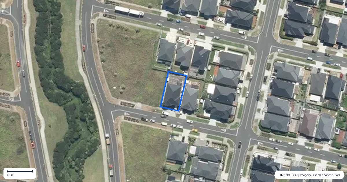 Property context map for 73 Hughs Way, Flat Bush, Auckland