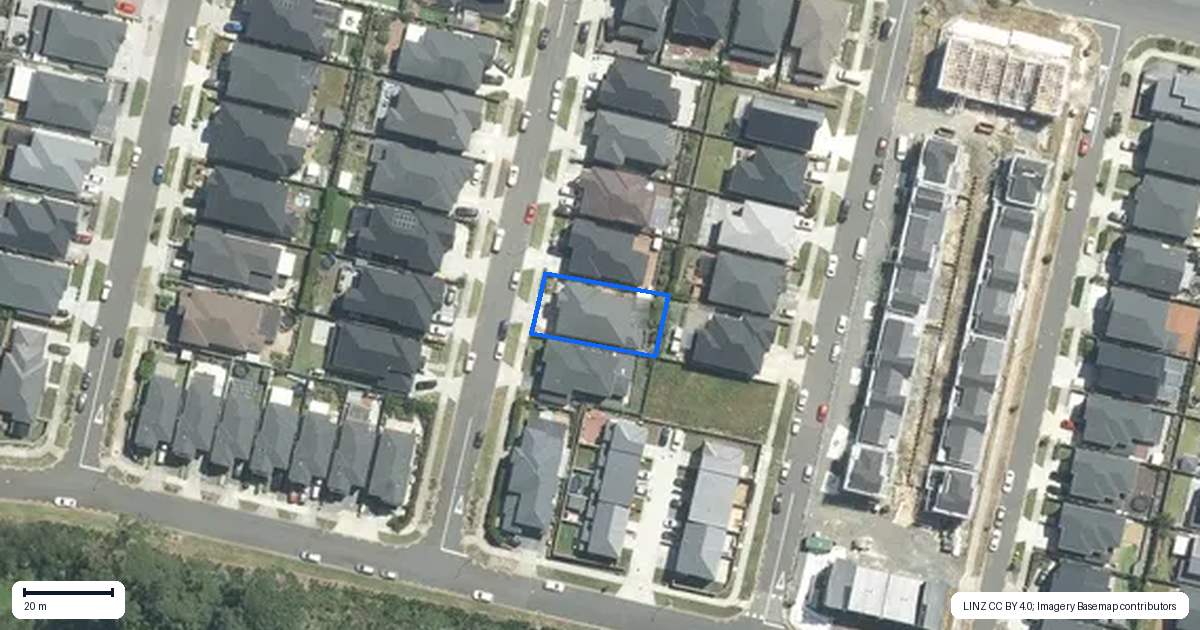 Property context map for 12 Demeter Street, Flat Bush, Auckland
