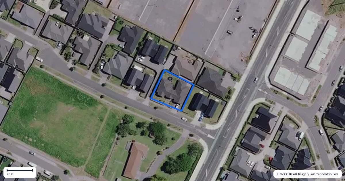 Property context map for 4 Jennian Avenue, Rototuna North, Hamilton