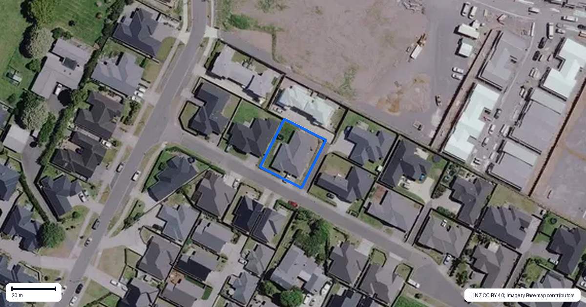 Property context map for 14 Faber Place, Rototuna North, Hamilton