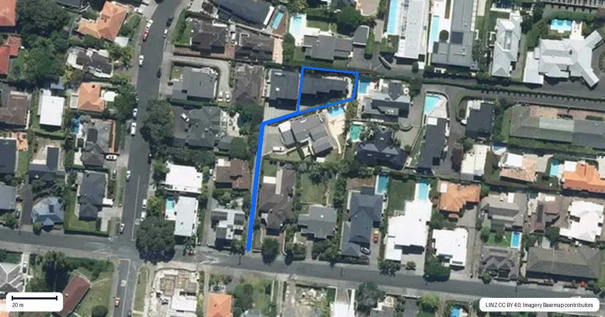 Property context map for 13B Ingram Road, Remuera, Auckland
