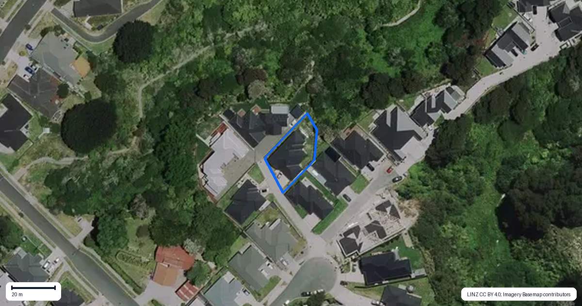Property context map for 15 Marjoriefield Mews, Fitzroy, Hamilton