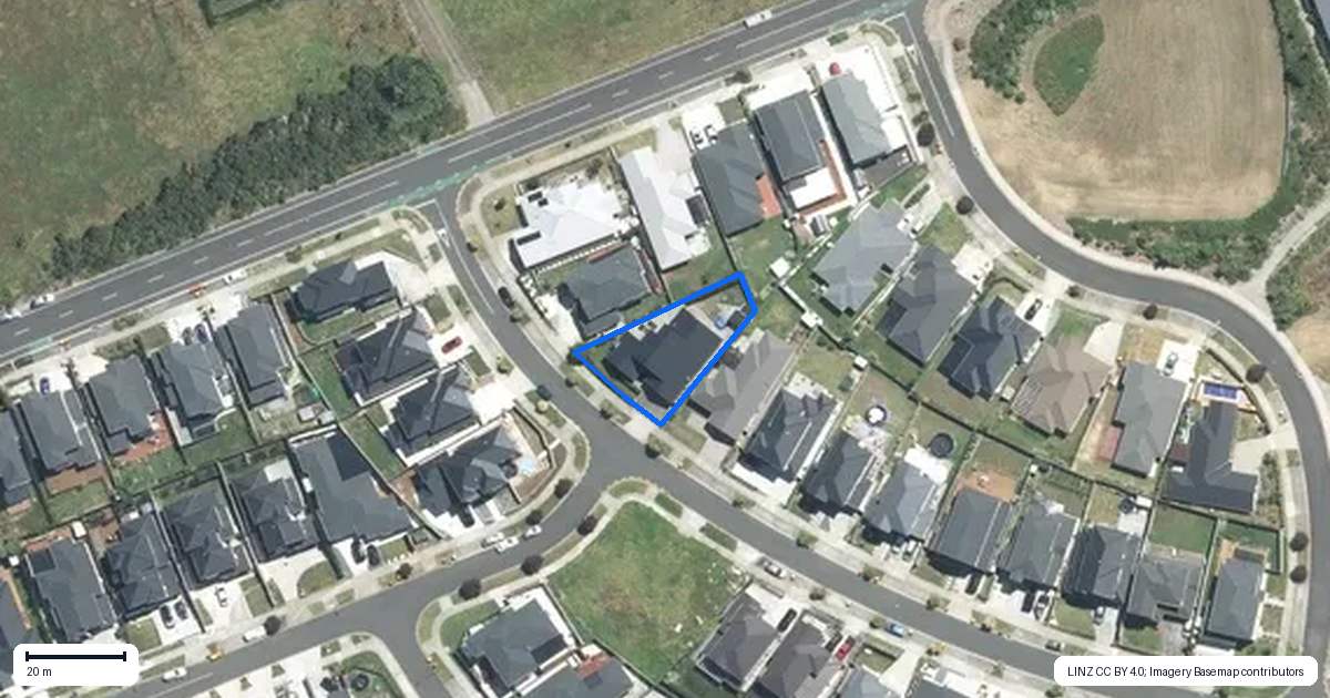 Property context map for 6 Nola Dawn Avenue, Papakura
