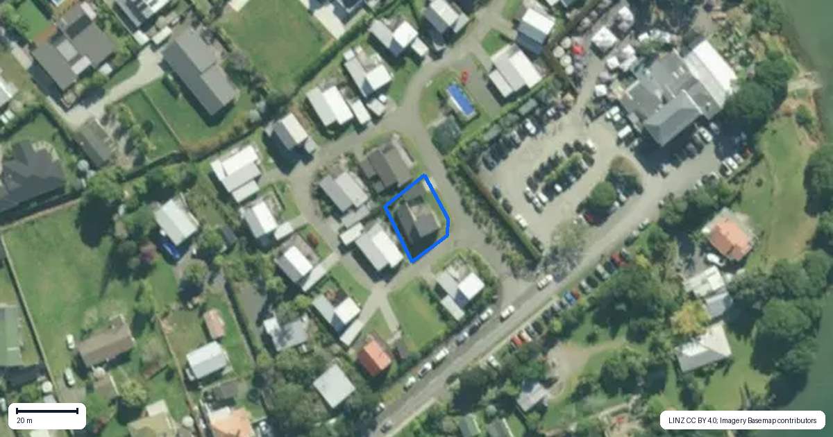 Property context map for 2 Citrus Place, Mangawhai