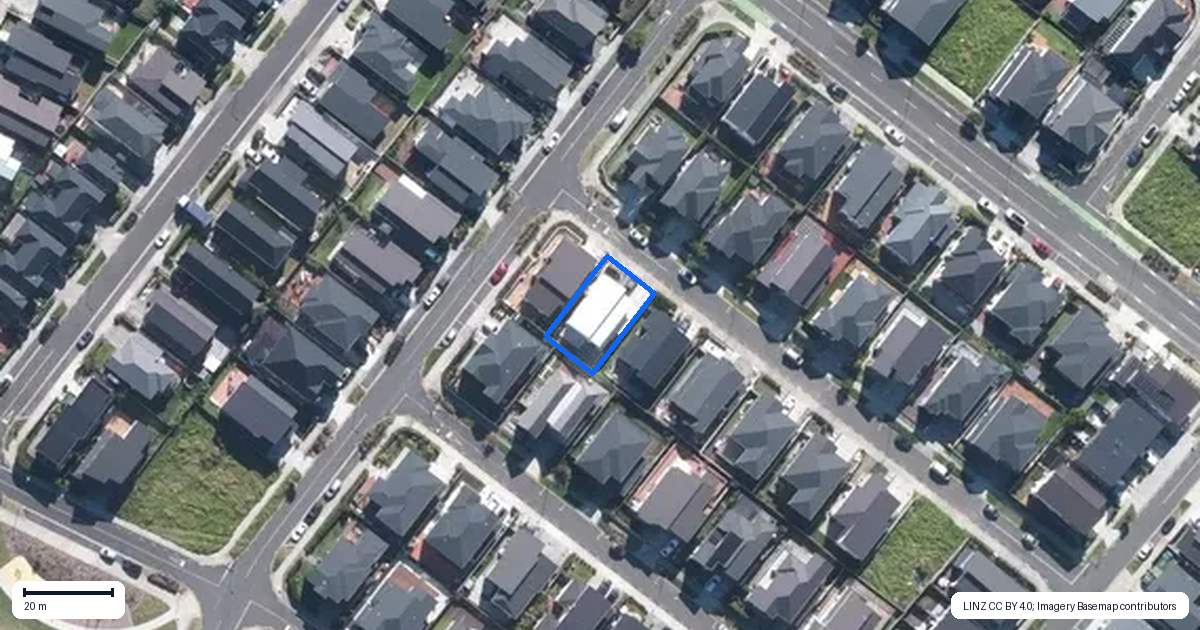 Property context map for 3 Kota Lane, Hobsonville, Auckland