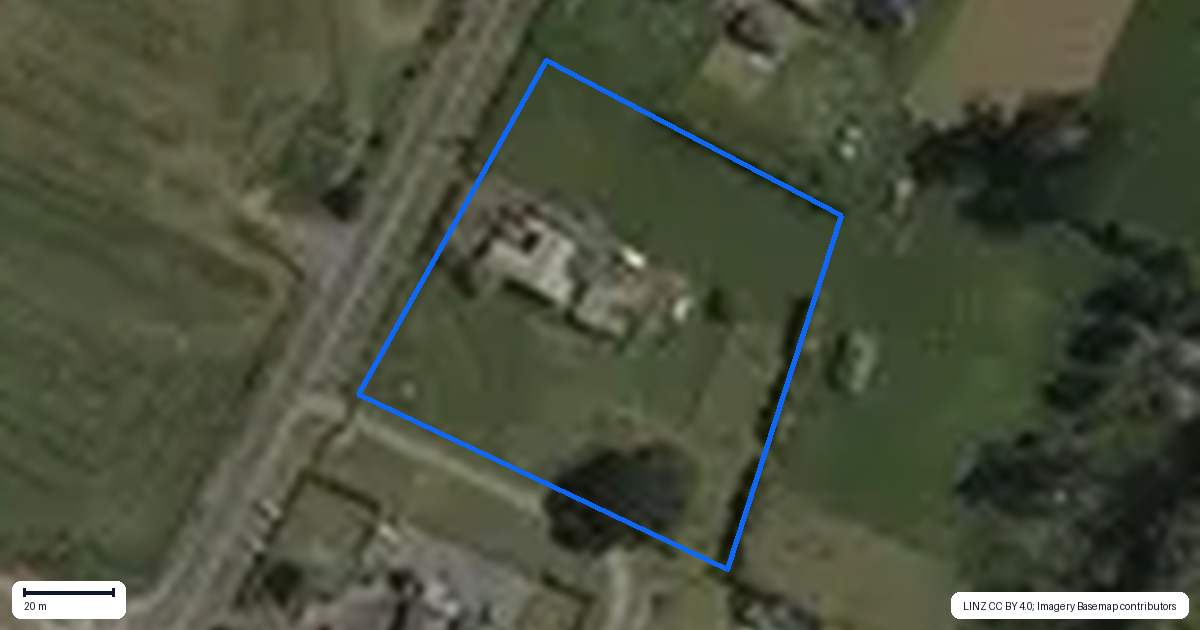 Property context map for 16 Laxon Road, Whatawhata, Hamilton