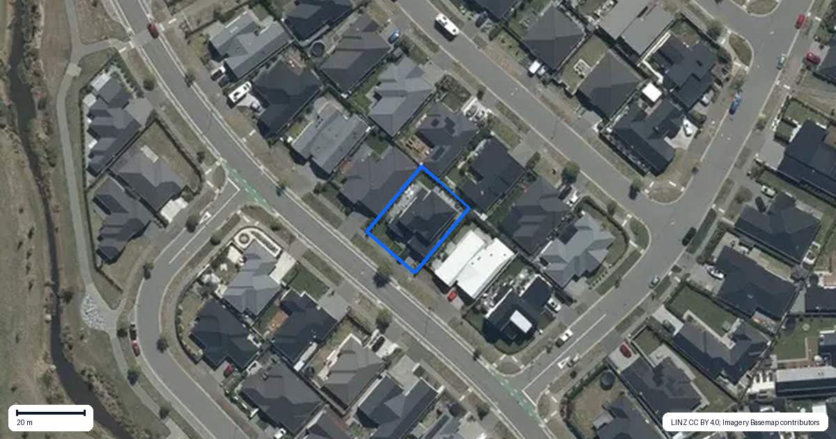 Property context map for 61 Prestons Park Drive, Marshland, Christchurch
