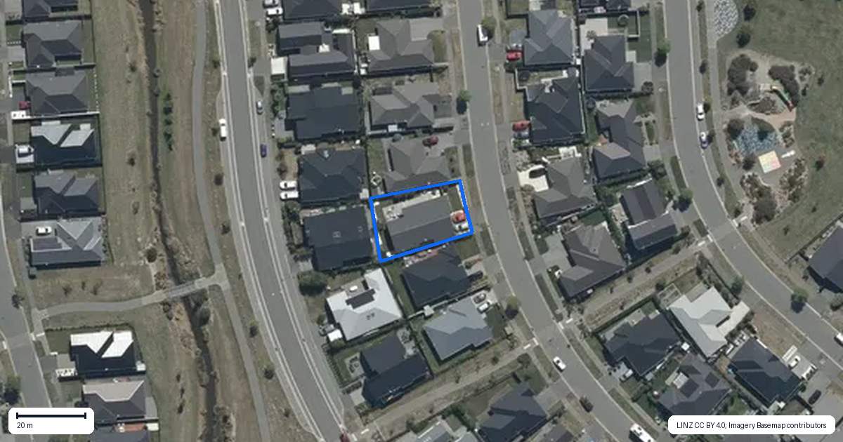 Property context map for 12 Henrietta Street, Marshland, Christchurch