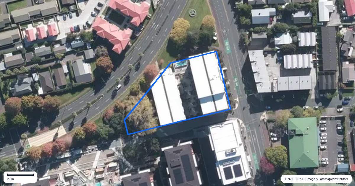 Property context map for 209/1817B Great North Road, Avondale, Auckland